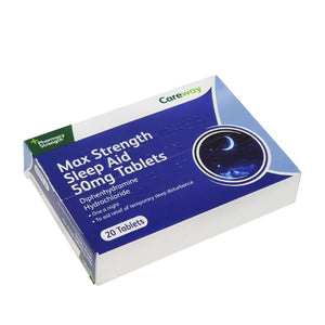 Careway Max Strength Sleep Aid 50mg Tablets 20s