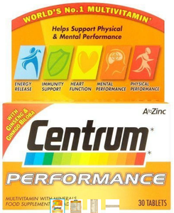 Centrum Performance – 30 Tablets