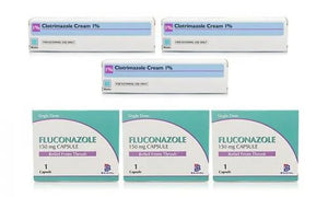 Clotrimazole and Fluconazole
