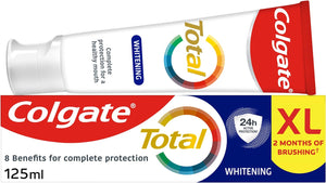 Colgate Total Whitening Fluoride Toothpaste 125ml