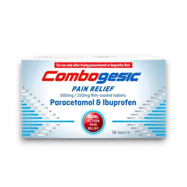 Combogesic Pain Relief Tablets – 16 Tablets