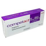 Competact 15mg/850mg Tablets (Pioglitazone/Metformin)