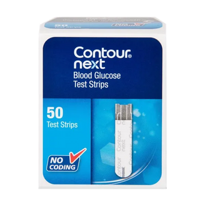 Contour Next Blood Glucose Test Strips Pack of 50