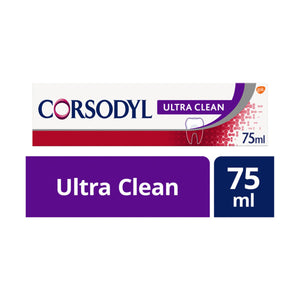 Corsodyl Ultra Clean Daily Fluoride Toothpaste – 75ml