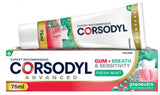 Corsodyl Gum+ Breath & Sensitivity Toothpaste 75ml - Fresh Mint