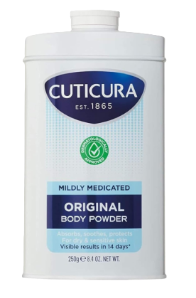 Cuticura Mildly Medicated Talcum Powder - 250g