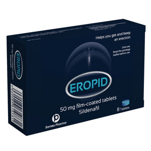 Eropid (Sildenafil) 50mg 8 Tablets