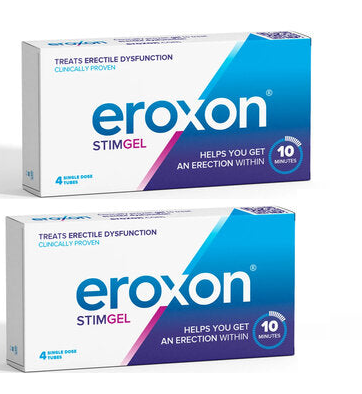 Eroxon Stimgel Erectile Treatment Gel Tubes - 8 Pack