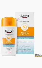 Eucerin Sun Face Hydro Protect Ultra-Light Fluid SPF 50+, 50ml
