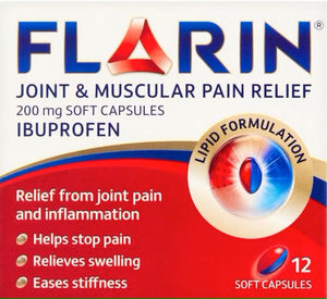 Flarin Joint & Muscular Pain Relief 12 pack