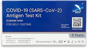 Flowflex SARS-CoV-2 Rapid Antigen Lateral Flow Test (5 tests)