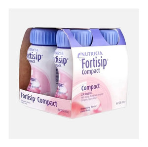 Fortisip Compact Strawberry 125ml Pack of 4