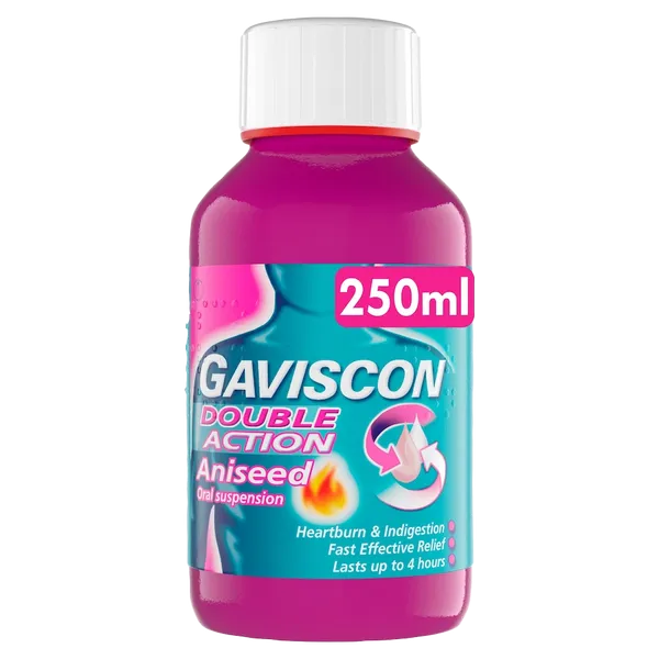 Gaviscon Double Action Liquid Aniseed 250ml