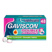 Gaviscon Double Action Tablets - Peppermint Flavour