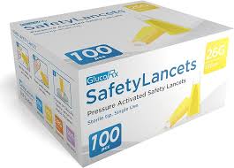 GlucoRx  Safety Lancets