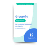 Glycerin 2g For Constipation Childrens Size – 12 Suppositories (Brand May Vary)
