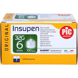 Insupen Original Pen Needles 6mm 32g, 100 Needles 