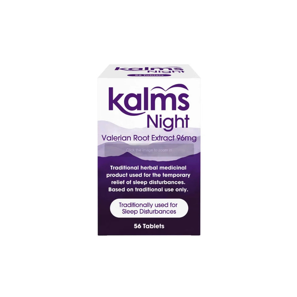 Kalms Night Tablets Valerian Roof Extracts 96mg - 56 Tablets