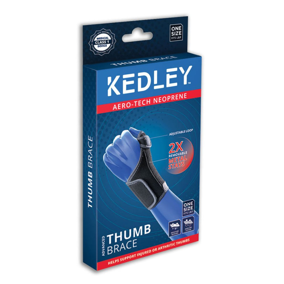 Kedley Aero-Tech Neoprene Thumb Brace Support 