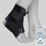 Kedley Orthopaedic Lace Up Ankle Support Brace – Universal Adjustable Fit2