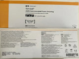 Kendall AMD Antimicrobial Foam Dressings 2" x 2" (5.1cm x 5.1cm) Pack of 25