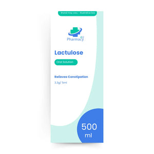 Lactulose Solution for Constipation Relief - 500ml (Brand May Vary)