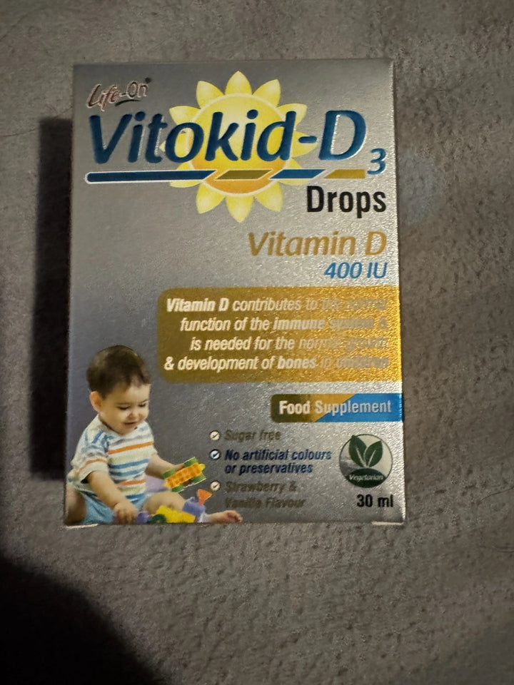 Life on Vitokid - D3  400IU Drops - 30 ml