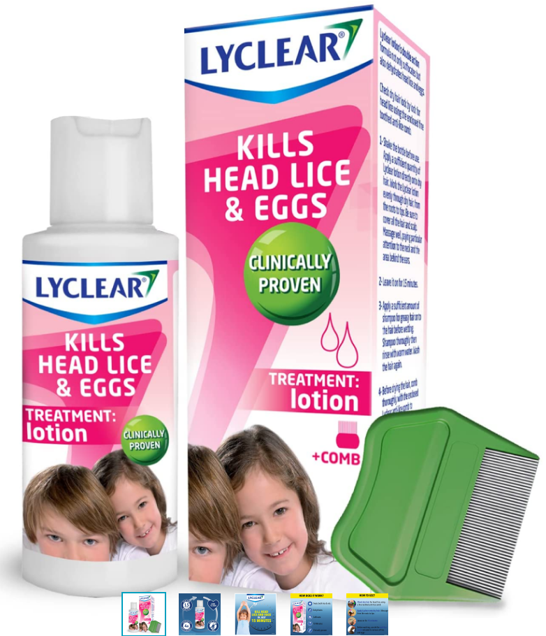Lyclear Head Lice Treatment Lotion 100ml