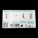 MySharps Pocket Container for Insulin Pen Needles1