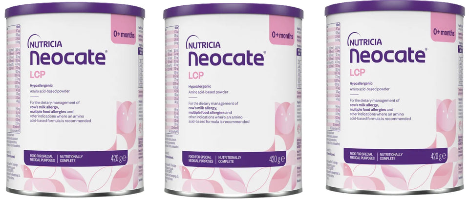 Neocate LCP Infant Formula – 420g Tub - 3 Pack 