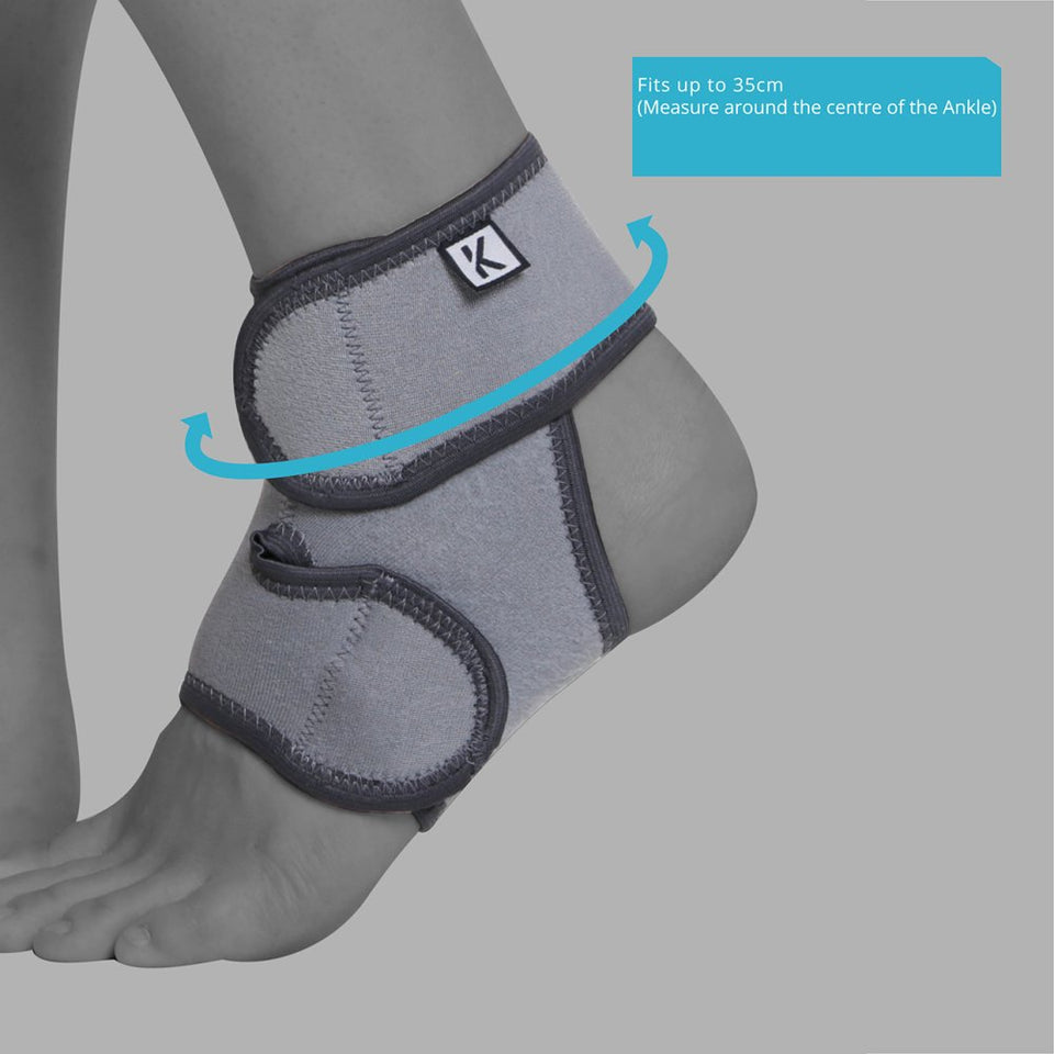 Neoprene Ankle Support Brace – Universal Adjustable Compression Support3