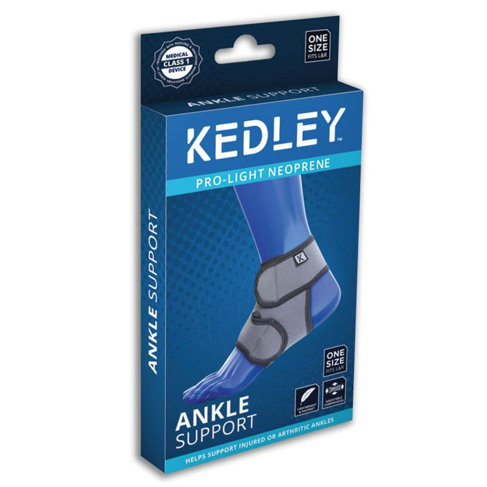 Neoprene Ankle Support Brace – Universal Adjustable Compression Support