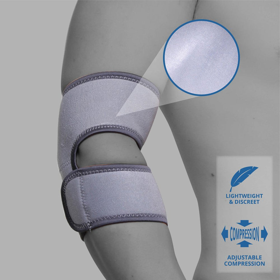 Neoprene Elbow Support Brace – Universal Adjustable Compression Support2