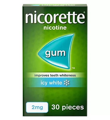 Nicorette Cools Icy Mint 2mg Nicotine – 30 Gums