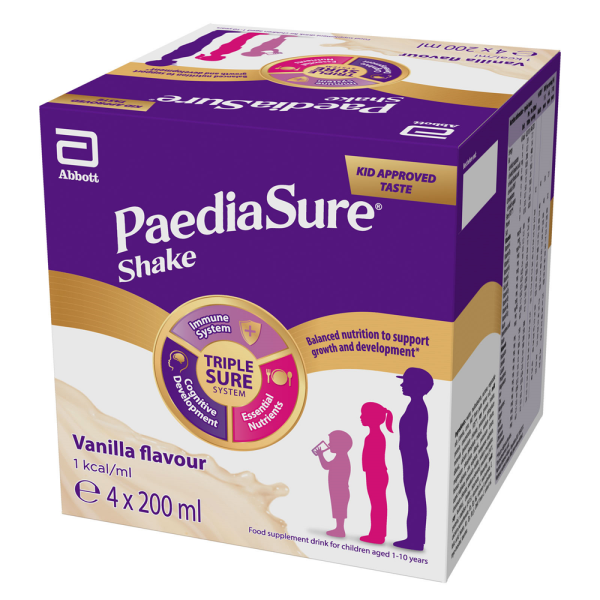 PaediaSure Shake Vanilla Flavour Multivitamin Drink for Kids