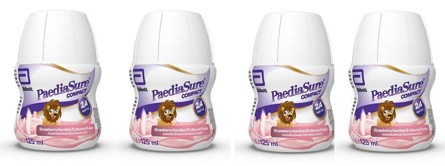 Paediasure Compact Strawberry Pack of 4 (125ml)