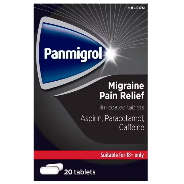 Panmigrol Migraine Pain Relief Tablets Pack Of 20's