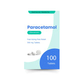 Paracetamol Soluble Tablets - 100 x 500mg (Brand May Vary)