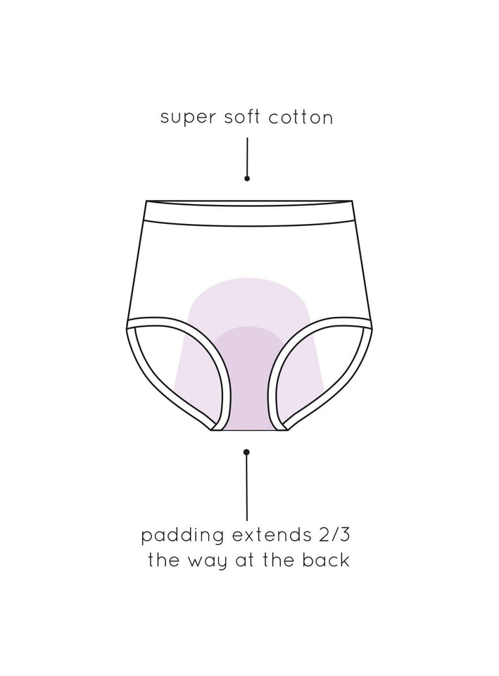 Love Luna Period Midi Brief