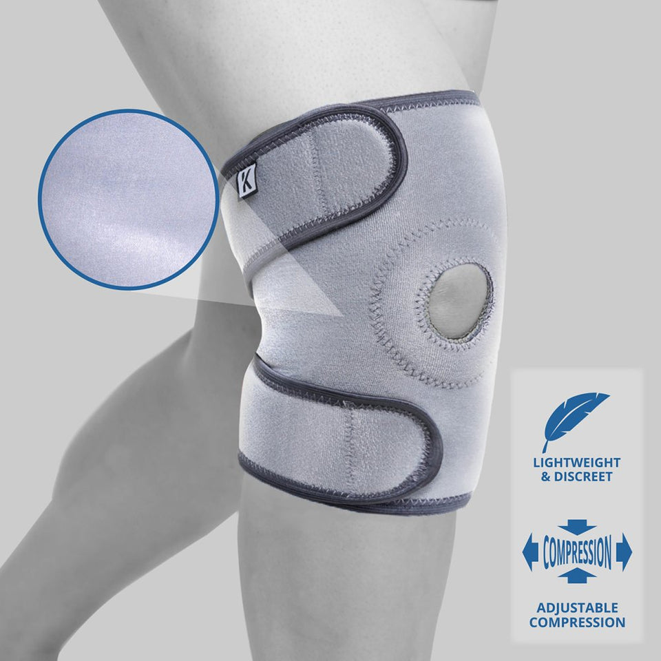 Pro-Light Neoprene Knee Support – Universal One Size – Adjustable Knee Brace2