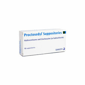 Proctosedyl Suppositories (12)