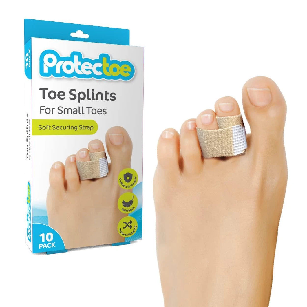 Protectoe Toe Splints For Small Toes Pack of 10