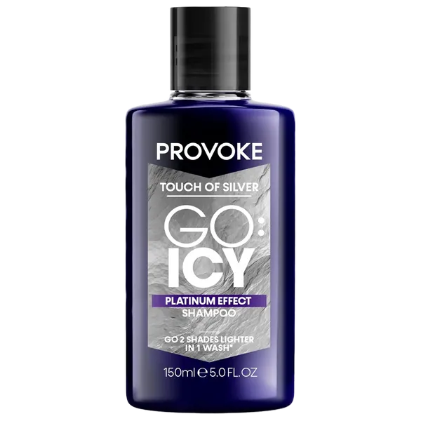 Provoke Touch of Silver Go Icy Platinum Effect Shampoo 150ml
