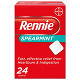 Rennie Sugar Free 24 Chewable Tablets