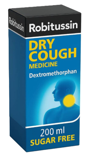 Robitussin Dry Cough Medicine 200ml  