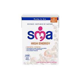 SMA High Energy Ready To Use Formula Birth-18 Months 200ml