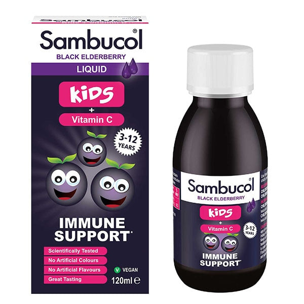 Sambucol Kids Liquid + Vitamin C - 120ml