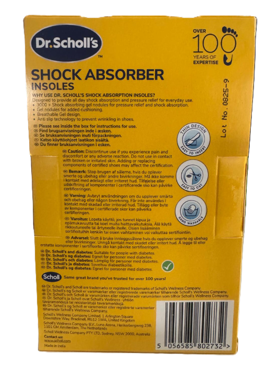 Scholl Shock Absorber Insoles