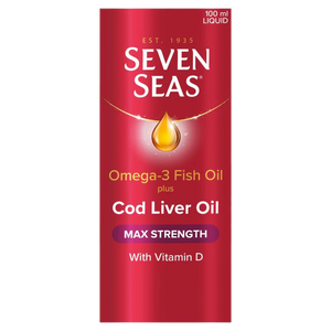 Seven Seas Cod Liver Oil Max Strength Liquid