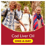 Seven Seas Cod Liver Oil One-A-Day Omega-3 Fish Oil & Vitamin D, 120 Capsules,3